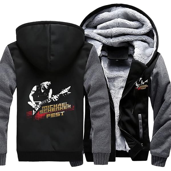 Amazon.co.jp: フルジップパーカー パーカー マイケル・シェンカー